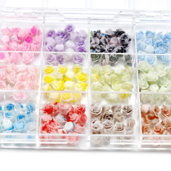 Figurine 3D volumetrice pentru manichiură, set ZSHZ-963