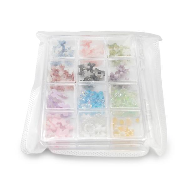 Figurine 3D volumetrice pentru manichiură, set ZSHZ-970