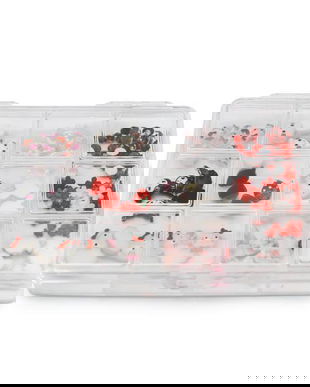 Figurine 3D volumetrice pentru manichiură, set D4