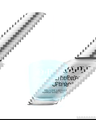 Lac de unghii cu efect de gel, Opi, IS Totally Tu-blue-ar, 15ml