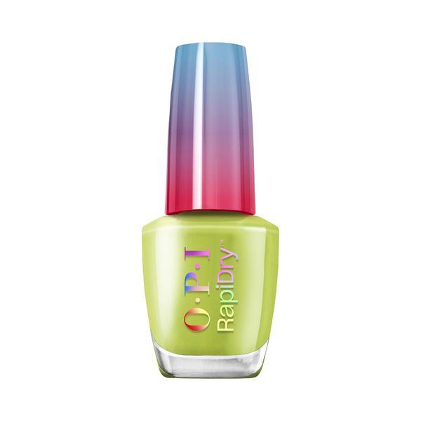 Lac de unghii cu uscare rapida, Opi, RapiDry, Screen-Grab Green, 9 ml