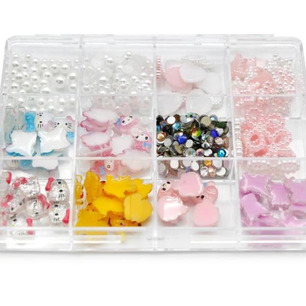 Figurine 3D volumetrice pentru manichiură, set D3