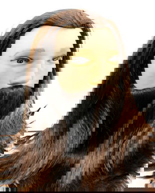 Cap de manechin bărbat #1B  - Global Fashion