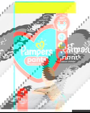 Scutece-Chilotel - Pampers Active Baby Pants Value Pack, marimea 4 (9-15 kg), 25 buc