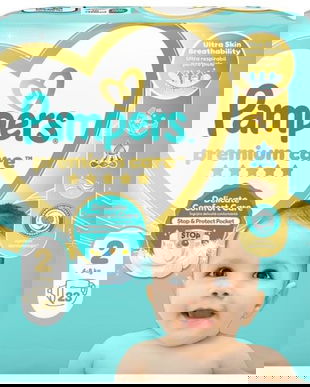 Scutece pentru Bebelusi - Pampers Premium Care Delicate Comfort Small Pack Pack, marimea 2 (4-8 kg), 23 buc