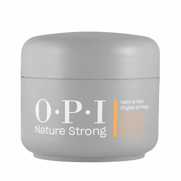 Exfoliant pentru maini si picioare, OPI Nature Strong Smooth It Out Hand &amp; Foot Scrub, 250 ml