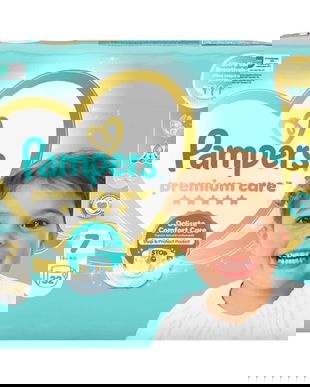 Scutece pentru Bebelusi - Pampers Premium Care Delicate Comfort Value Pack, marimea 7 (17+ kg), 32 buc