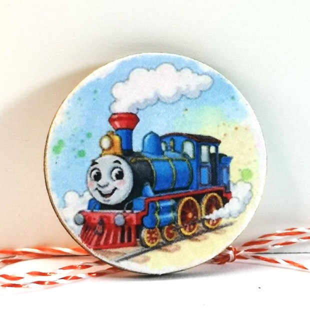 Martisor baieti - locomotiva tren