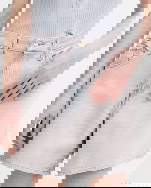 Levi's pantaloni scurți jeans HIGH BAGGY