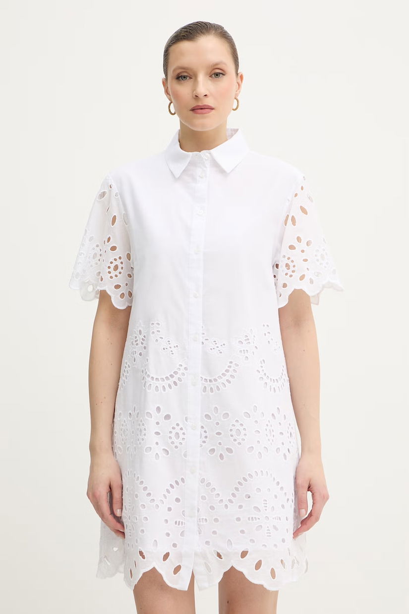 Silvian Heach rochie din bumbac AIMAL