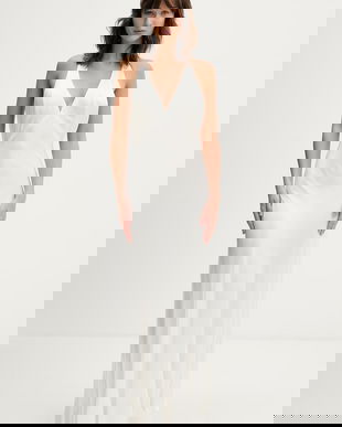 Bardot rochie din viscoză