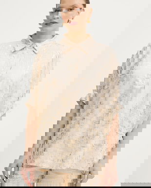 Silvian Heach bluză cu in SILIA