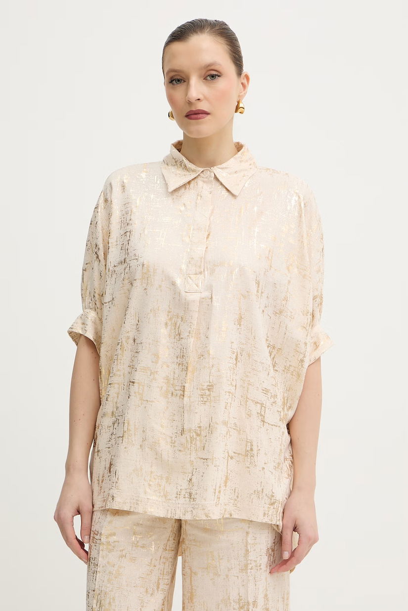 Silvian Heach bluză cu in SILIA