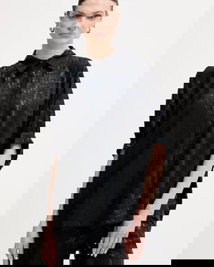 Silvian Heach bluză cu in SILIA