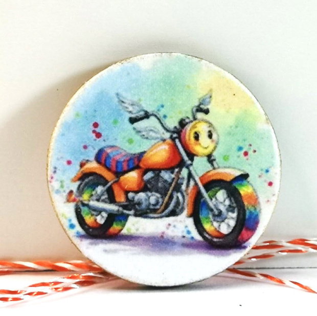Martisor copii - motocicleta