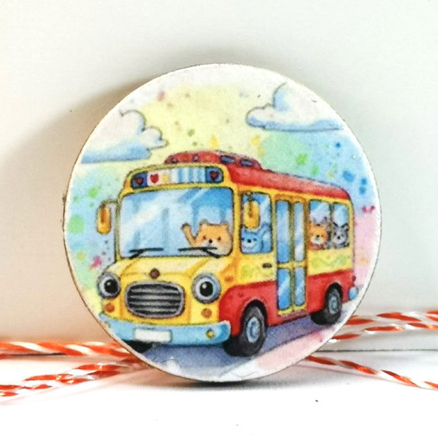 Martisor copuu - autobuz