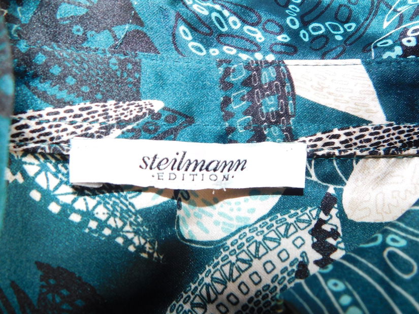 Rochie vintage  Steilmann,  neutilizata masura  48 - 50 , matase  saten , superba