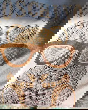 Tricou nou  dama, Moschino, masura 50,  bumbac   100 %