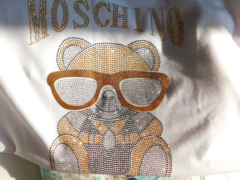 Tricou nou  dama, Moschino, masura 50,  bumbac   100 %