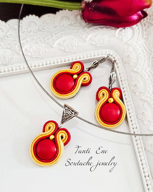 Set soutache cu howlit