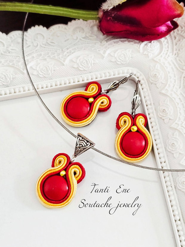 Set soutache cu howlit