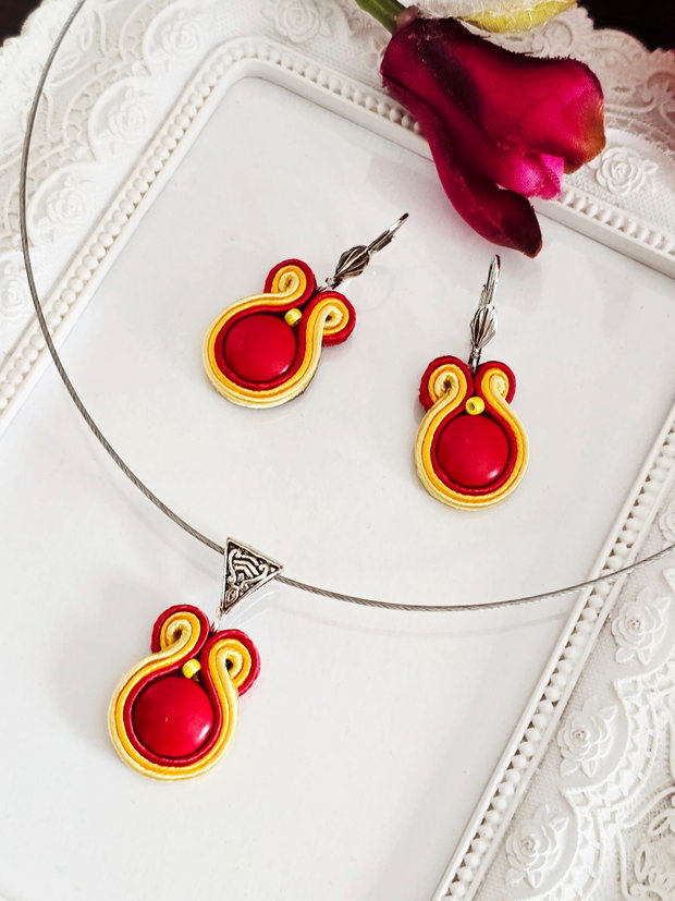 Set soutache cu howlit