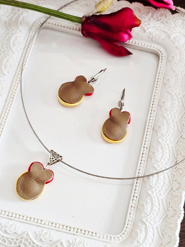 Set soutache cu howlit