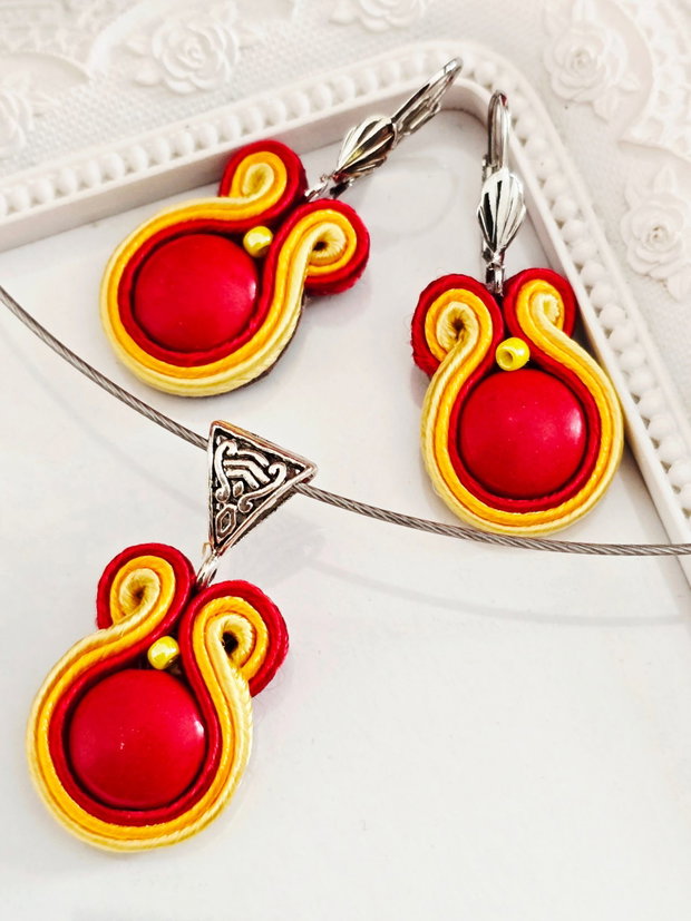 Set soutache cu howlit