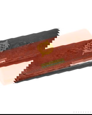 Toc | Etui pentru ochelari, maro imprimeu si inchidere magnetica aurie, &bdquo;Sherlock Holmes&bdquo;, mărime 16 x 6 x 3,5 cm, Die Spiegelburg