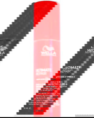 DETERIORAT - Tratament Fara Clatire pentru Par Deteriorat cu AHA &amp; Omega 9 - Wella Professionals Ultimate Repair Step 4 5-In-1 Protective Leave-In, 95 ml