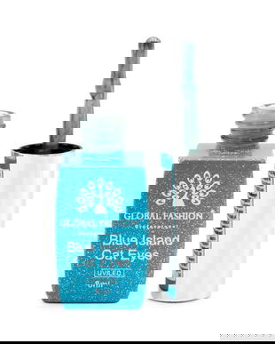 Ojă semipermanenta ochi de pisică, Blue Island 8 ml, 01
