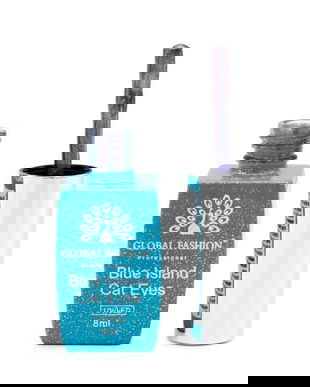 Ojă semipermanenta ochi de pisică, Blue Island 8 ml, 08