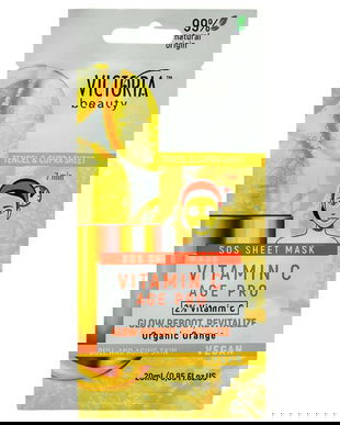 Masca Faciala Tip Servetel cu Vitamina C - Victoria Beauty Vitamin C Age Pro, 20 ml