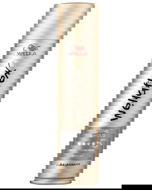 Fixativ pentru Par cu Fixare Ultra Puternica 5/6 - Wella Wellaflex Ultra Strong Hold Hairspray, Shine &amp; Hold 5/6, 400 ml