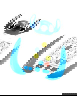 Consolă de jocuri interactivă Popit Albastru