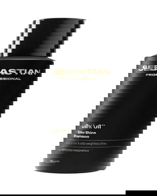 Sampon pentru Par Matasos si Stralucitor - Sebastian Professional Dark Oil Silky Shine Shampoo, 280 ml