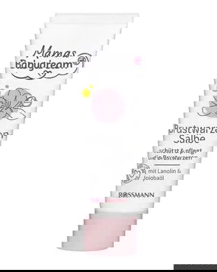 Unguent pentru mamelon, cu lanolină și ulei de jojoba, Brustwarzen-Salbe Mamas Babydream, 30 ml