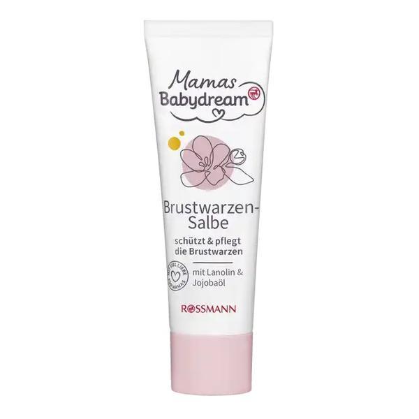 Unguent pentru mamelon, cu lanolină și ulei de jojoba, Brustwarzen-Salbe Mamas Babydream, 30 ml