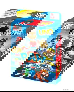 Cărți de Joc Uno Paw Patrol &ndash; 108 Cărți