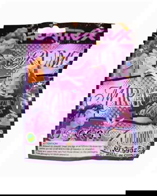 Set 3 plicuri K-Pop Demon Hunters Huntrix - Figurină 10 cm + Cartonaș