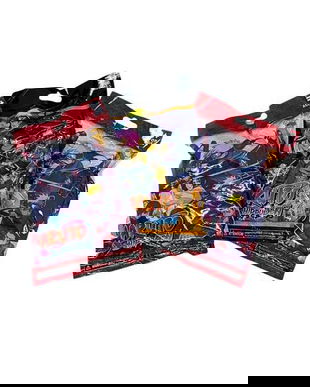 Set 3 plicuri Naruto Shippuden &ndash; Figurină 10 cm + Cartonaș Colectionabil