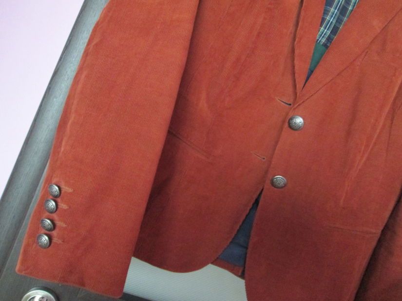 sacou catifea raiata dame 44