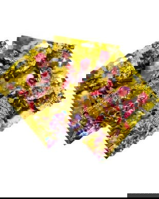 Set de 3 Plicuri K-Pop Demon Hunters Gold &ndash; 10 cm figurine + Cartonas colectionabil