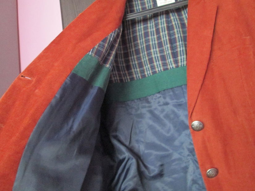 sacou catifea raiata dame 44