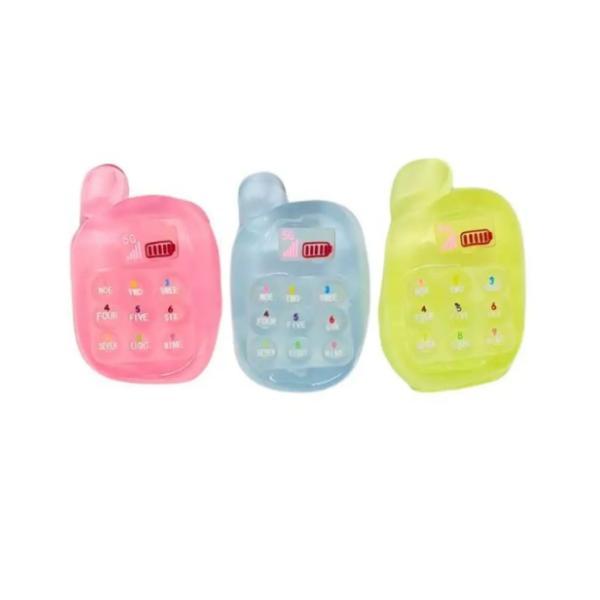 Jucărie Squishy Antistres 7 cm, Model Telefon, Culori Aleatorii