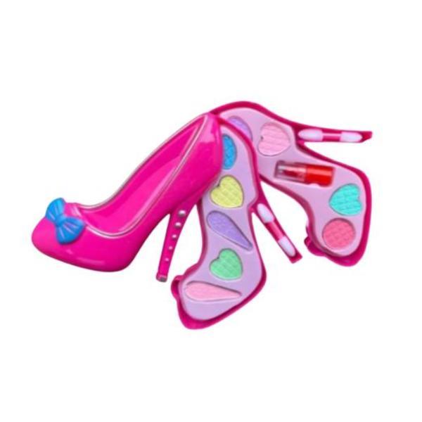 Set Machiaj pentru Copii &icirc;n Formă de Pantof cu Toc