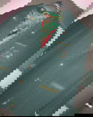 sacou verde deosebit barbati 52