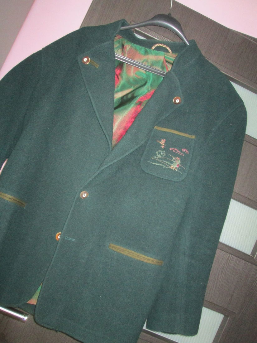 sacou verde deosebit barbati 52