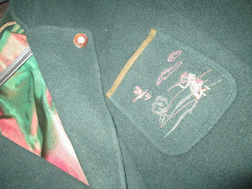 sacou verde deosebit barbati 52