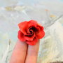 Trandafir rosu - brosa martisor